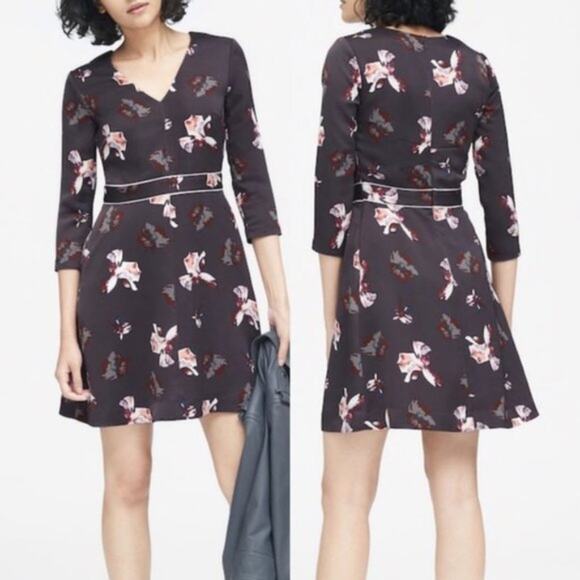 Banana Republic Floral Dress - Picture 1 of 8